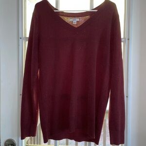 Maroon Croft & Barrow Sweater